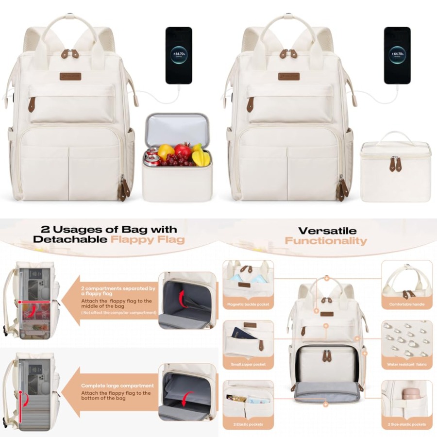 Women'S Bags For Work - Travel Backpack for Women Men, Laptop