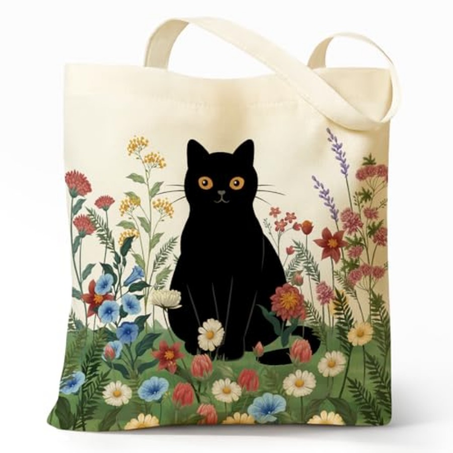 Women'S Bags For Work - Cute Aesthetic Canvas Tote Bag for