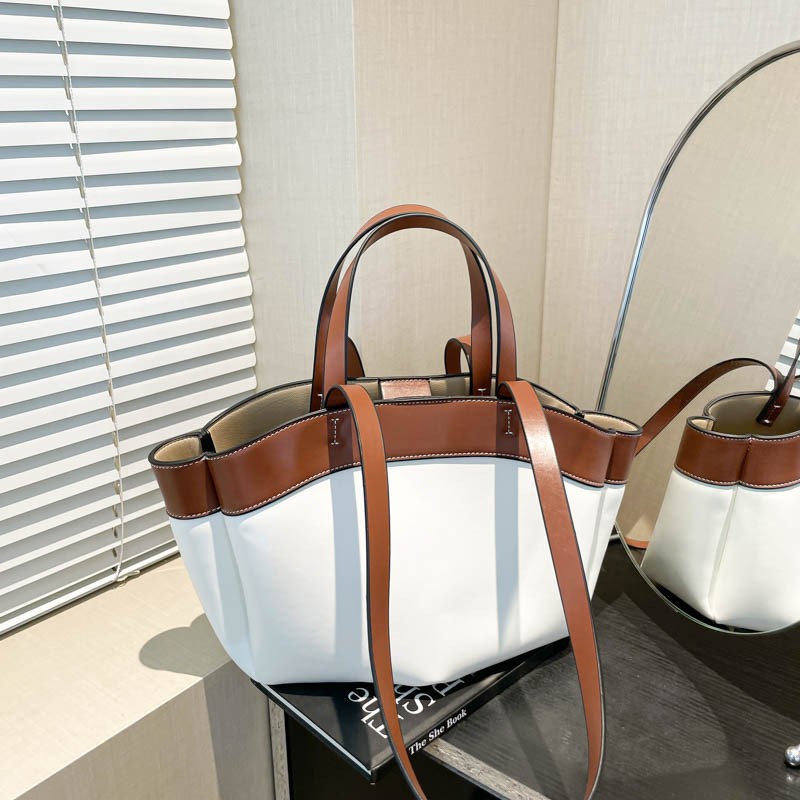 Women Bags In Sale - Sewing Thread PU Shoulder Bags Zipper