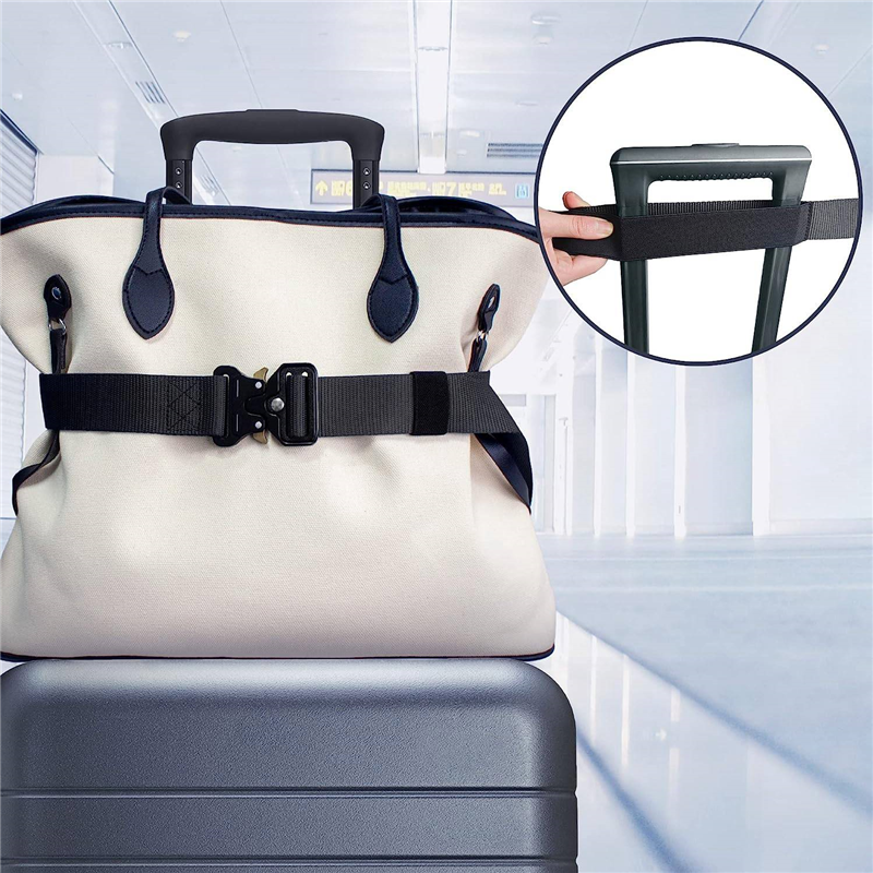 Women Bags For Airport - A19F-Travel Belt Stylish Luggage Strap Adjustable