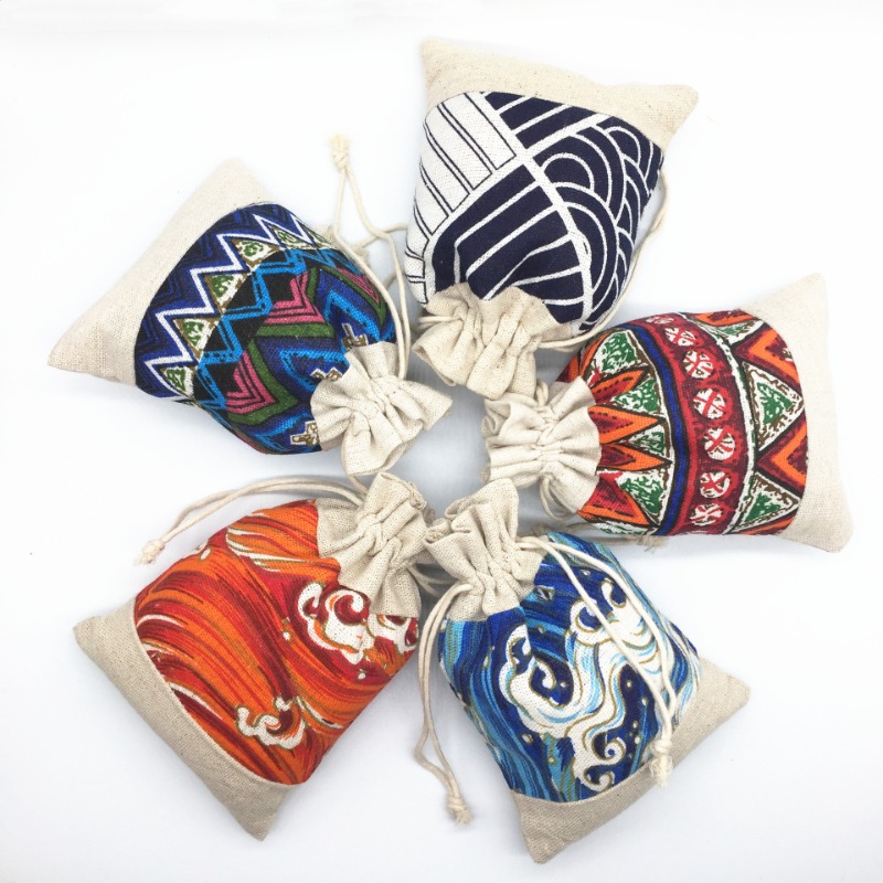 Ethnic Style Drawstring Bag Je - Women Bags Mini 评论和价格