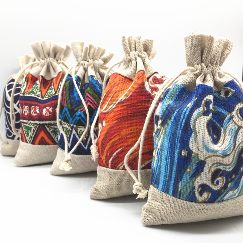 Ethnic Style Drawstring Bag Je - Women Bags Mini 评论和价格