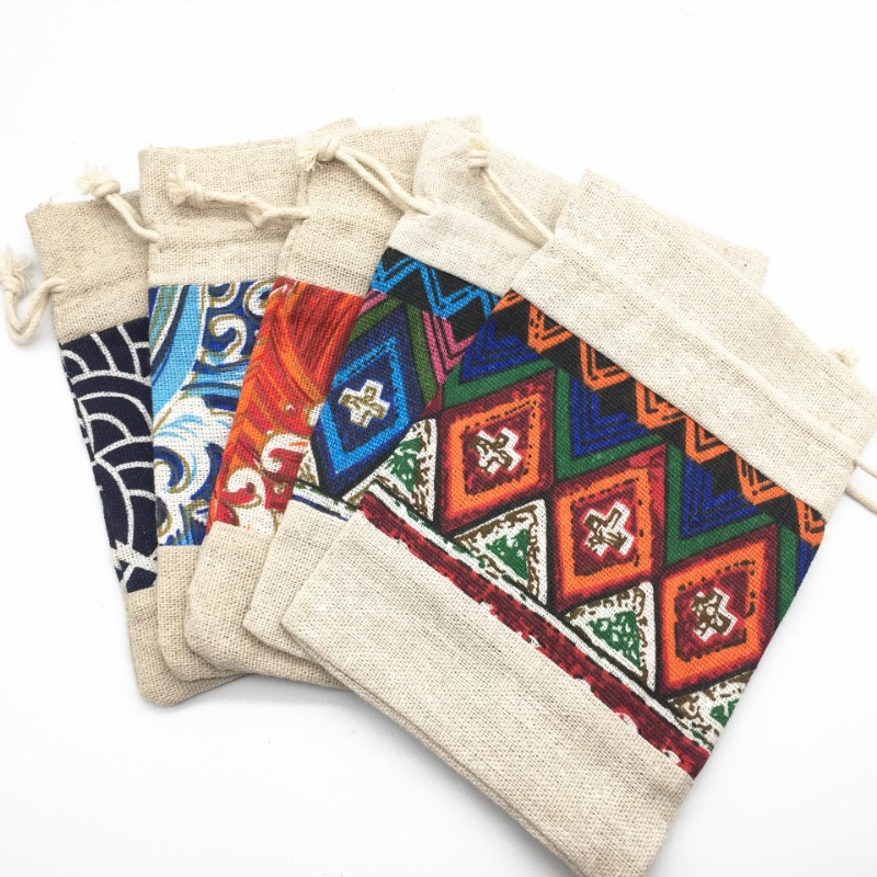 Ethnic Style Drawstring Bag Je - Women Bags Mini 评论和价格