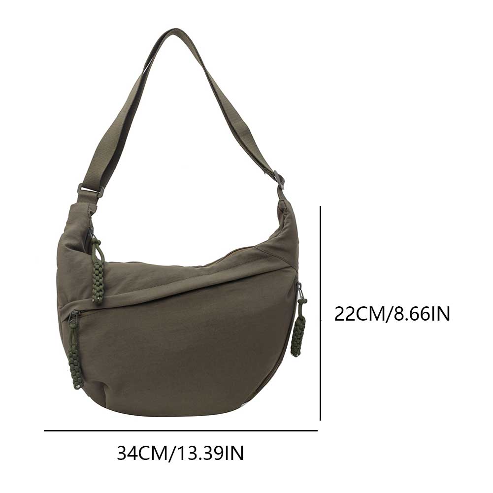Women Stylish Dumpling Bag Mul - Half Moon Crescent 评论和价格