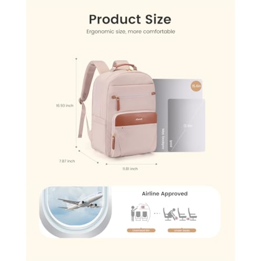 Laptop Backpack for Women with - Women'S Bags For Work 评论和价格