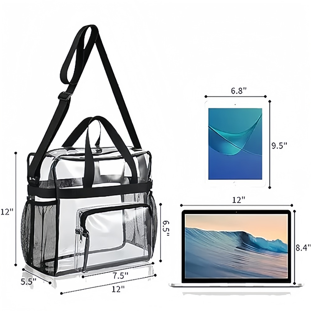 Clear Tote Bag Heavy Duty Plas - Women'S Bags For Work 评论和价格