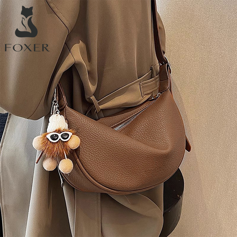 FOXER Light Luxury Women's Sho - Half Moon Crescent 评论和价格