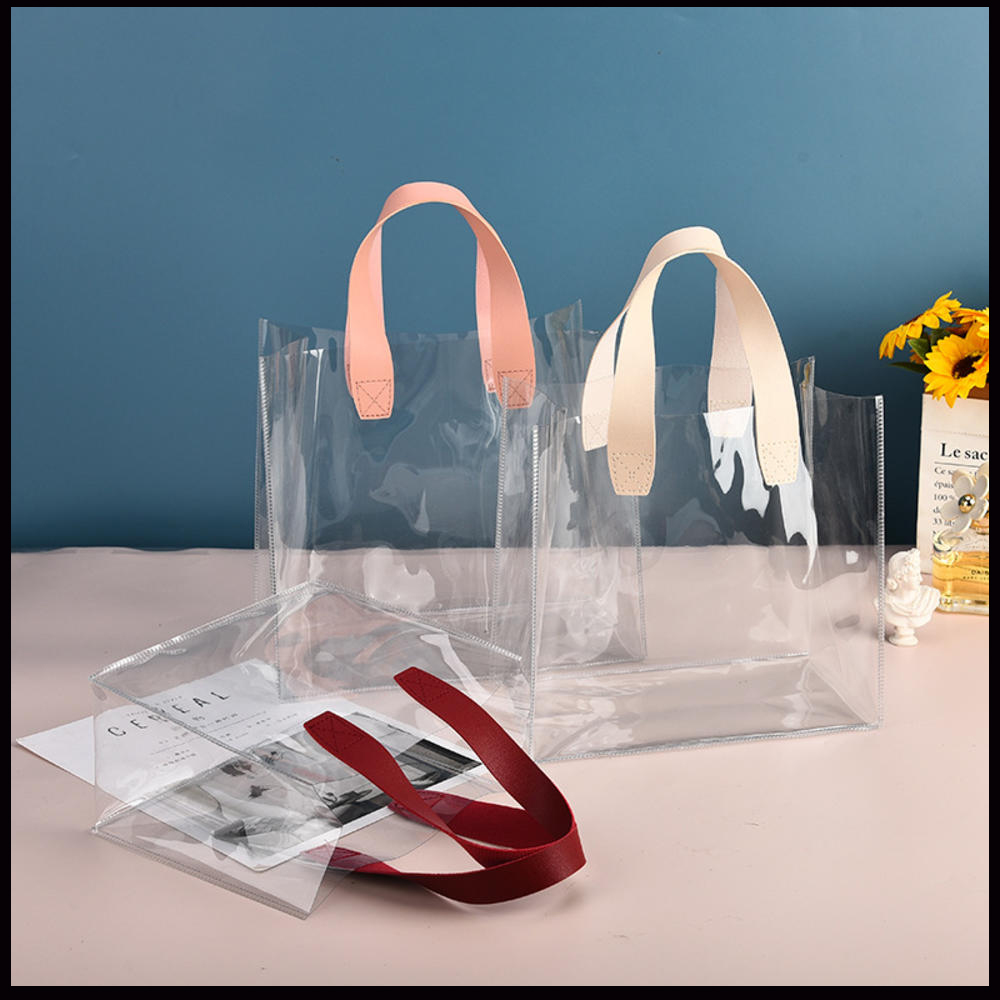 Transparent Pvc Clear Tote Lar - Jelly Bag Clear Pvc 评论和价格