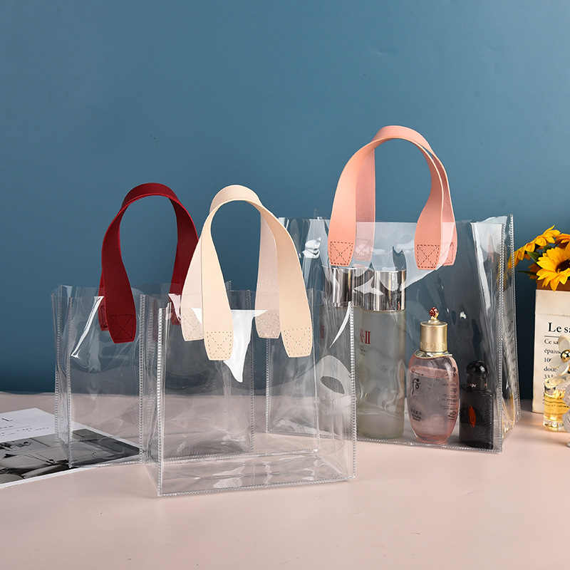 Transparent Pvc Clear Tote Lar - Jelly Bag Clear Pvc 评论和价格