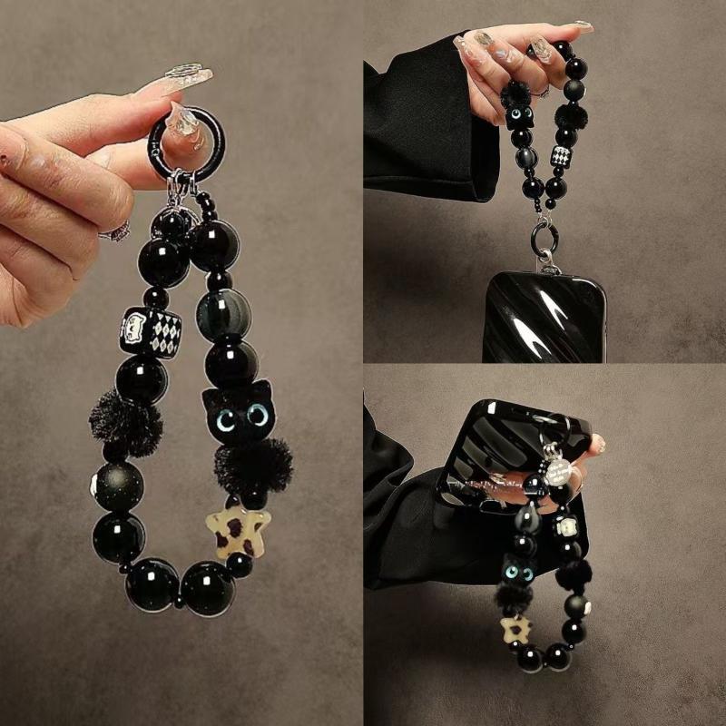 Luxury Black Fluffy Cat Phone  - Women Bags Luxury 评论和价格