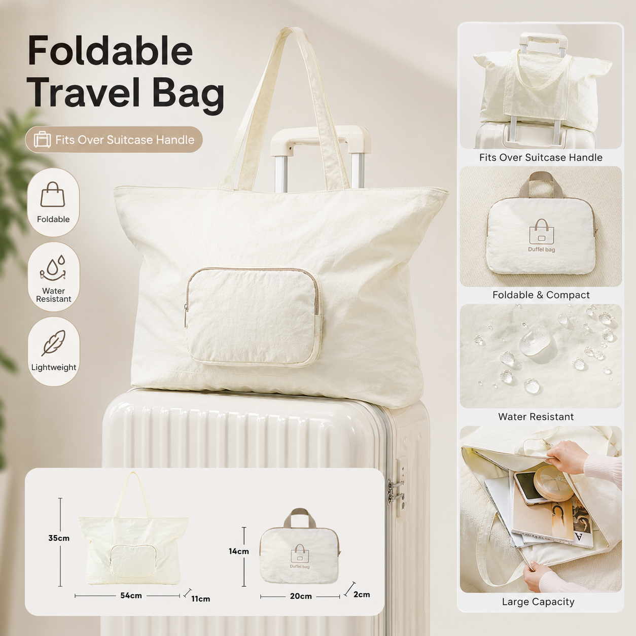 Foldable Travel Bag Luggage Sl - Women Bags For Airport 评论和价格