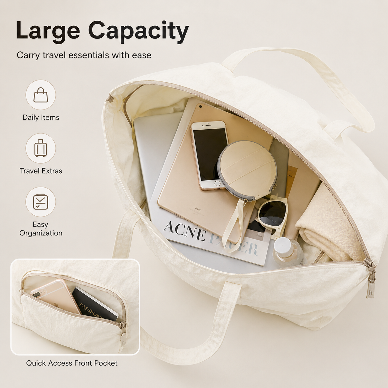 Foldable Travel Bag Luggage Sl - Women Bags For Airport 评论和价格