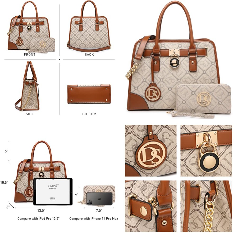 Dasein Women Handbags Top Hand - Women'S Bags For Work 评论和价格
