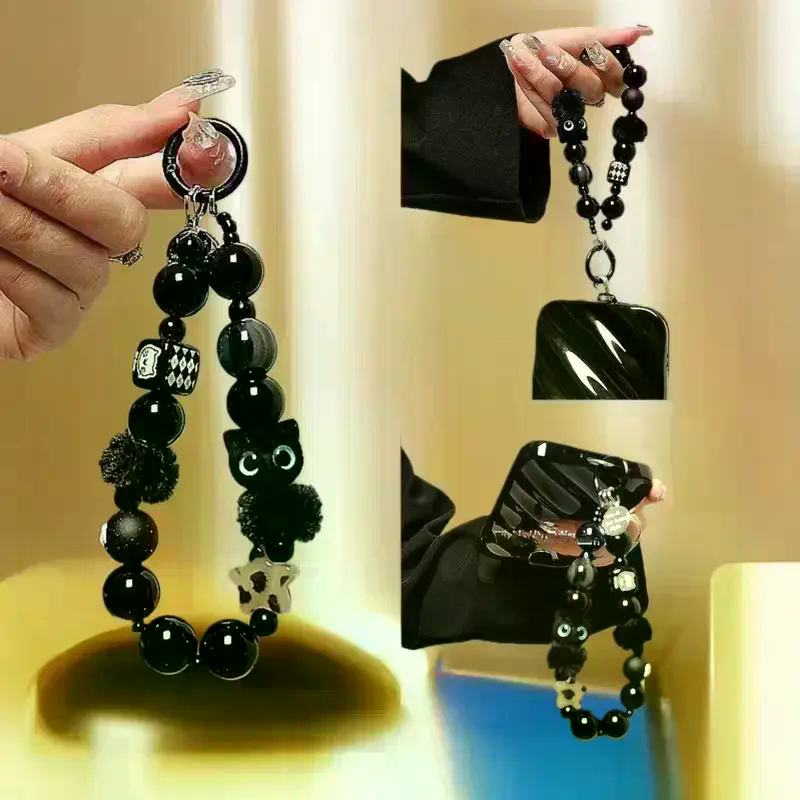 Luxury Black Fluffy Cat Phone  - Women Bags Luxury 评论和价格