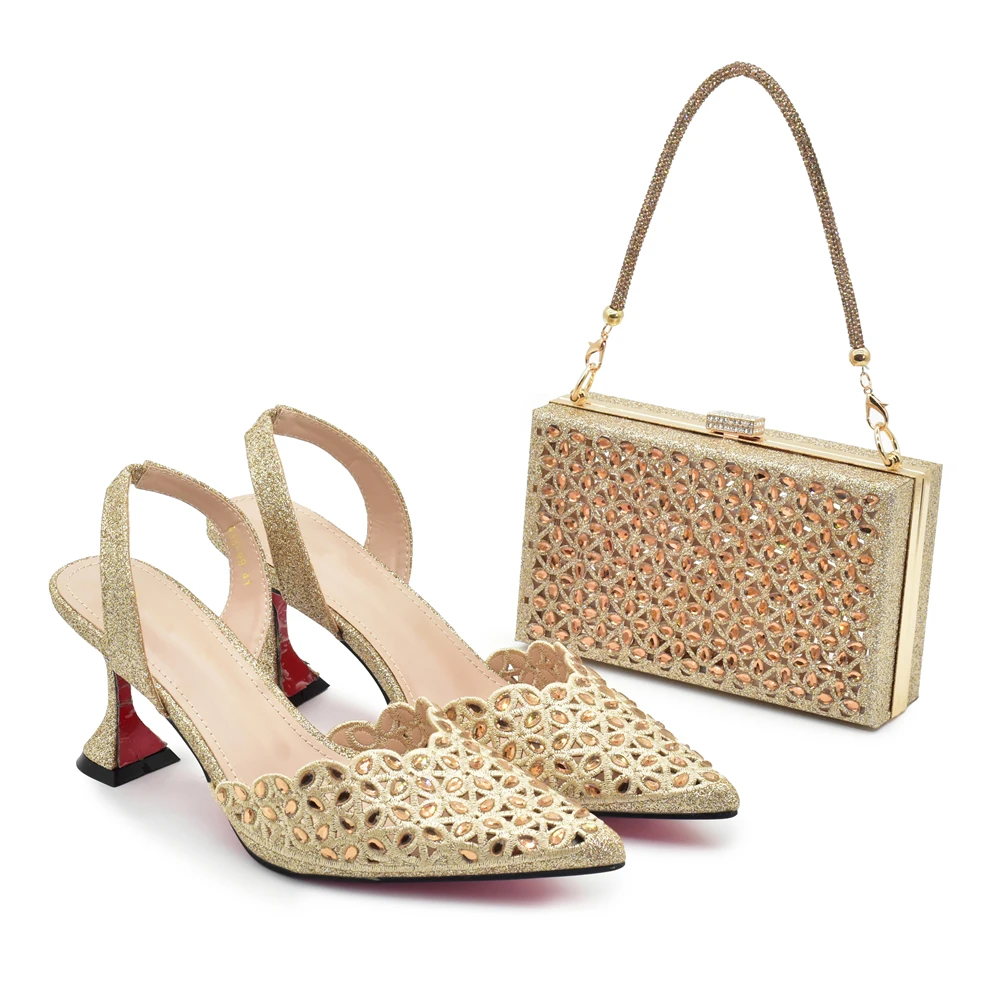 Silver Color Shoes and Bag for - Women Bags And Shoes 评论和价格