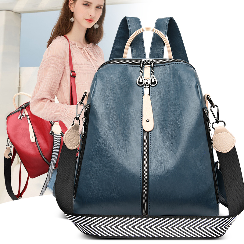 Fashion Backpack Women Soft Le - Women Bags In Sale 评论和价格