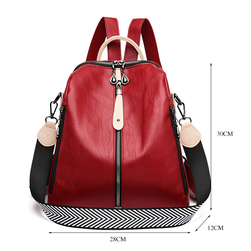 Fashion Backpack Women Soft Le - Women Bags In Sale 评论和价格