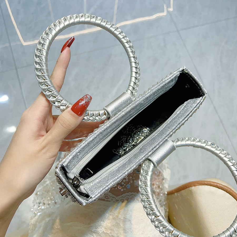 Round Handle Half Moon Bag Cry - Half Moon Crescent 评论和价格