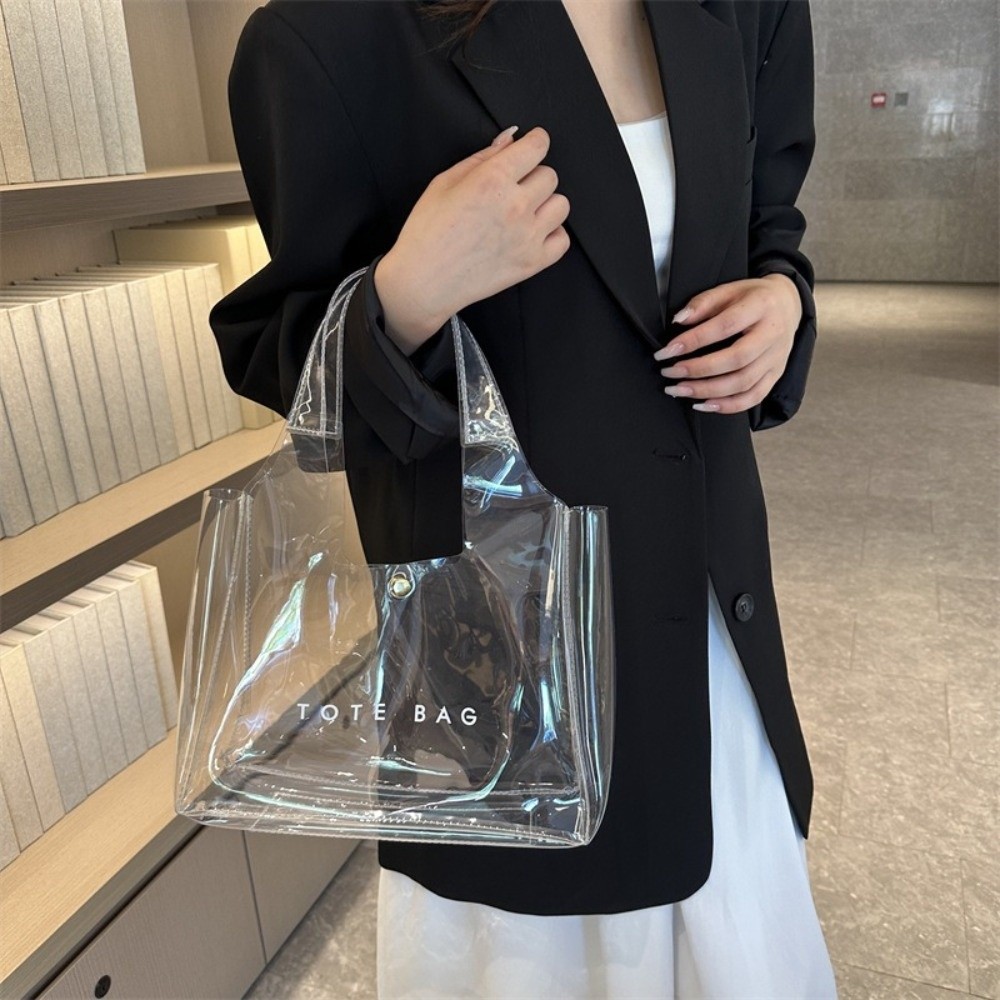 Fashion PVC Transparent Should - Jelly Bag Clear Pvc 评论和价格