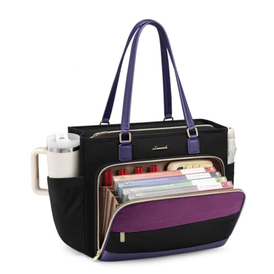 LOVEVOOK Teacher Tote Bag, Lap - Women'S Bags For Work 评论和价格