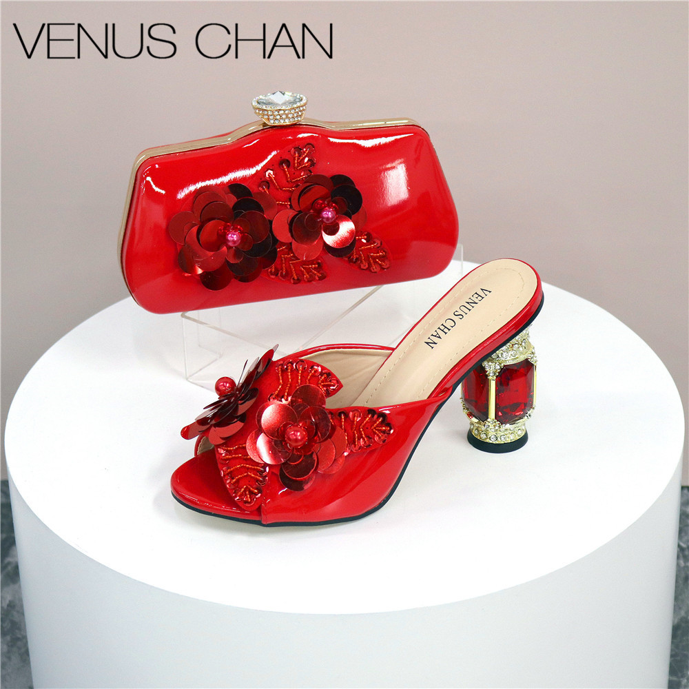 The Red Color Classy Bowknot P - Women Bags And Shoes 评论和价格