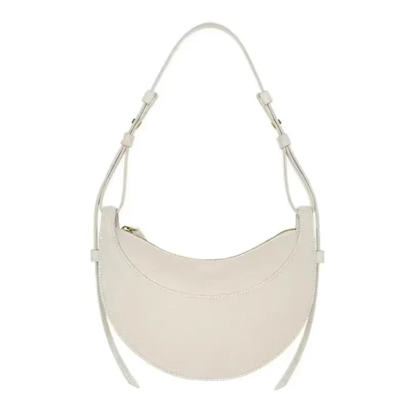 French Fashion Genuine Leather - Half Moon Crescent 评论和价格