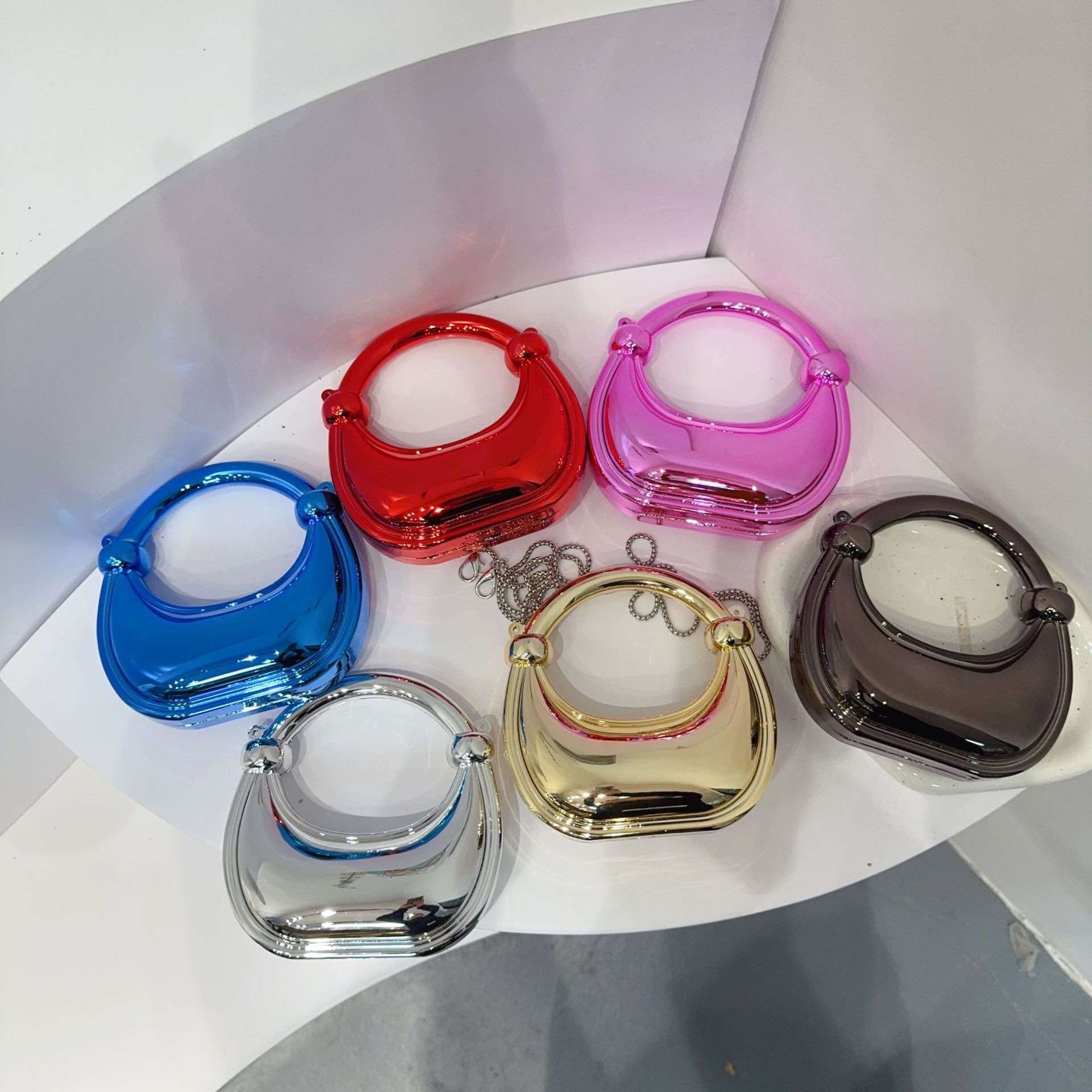 Mini Golden Evening Bag Purses - Women Bags Luxury 评论和价格