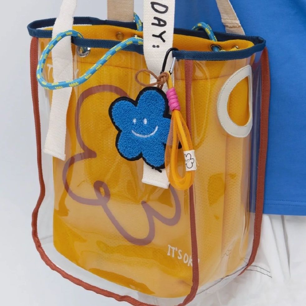 Clear Jelly Tote Women Shoulde - Jelly Bag Clear Pvc 评论和价格