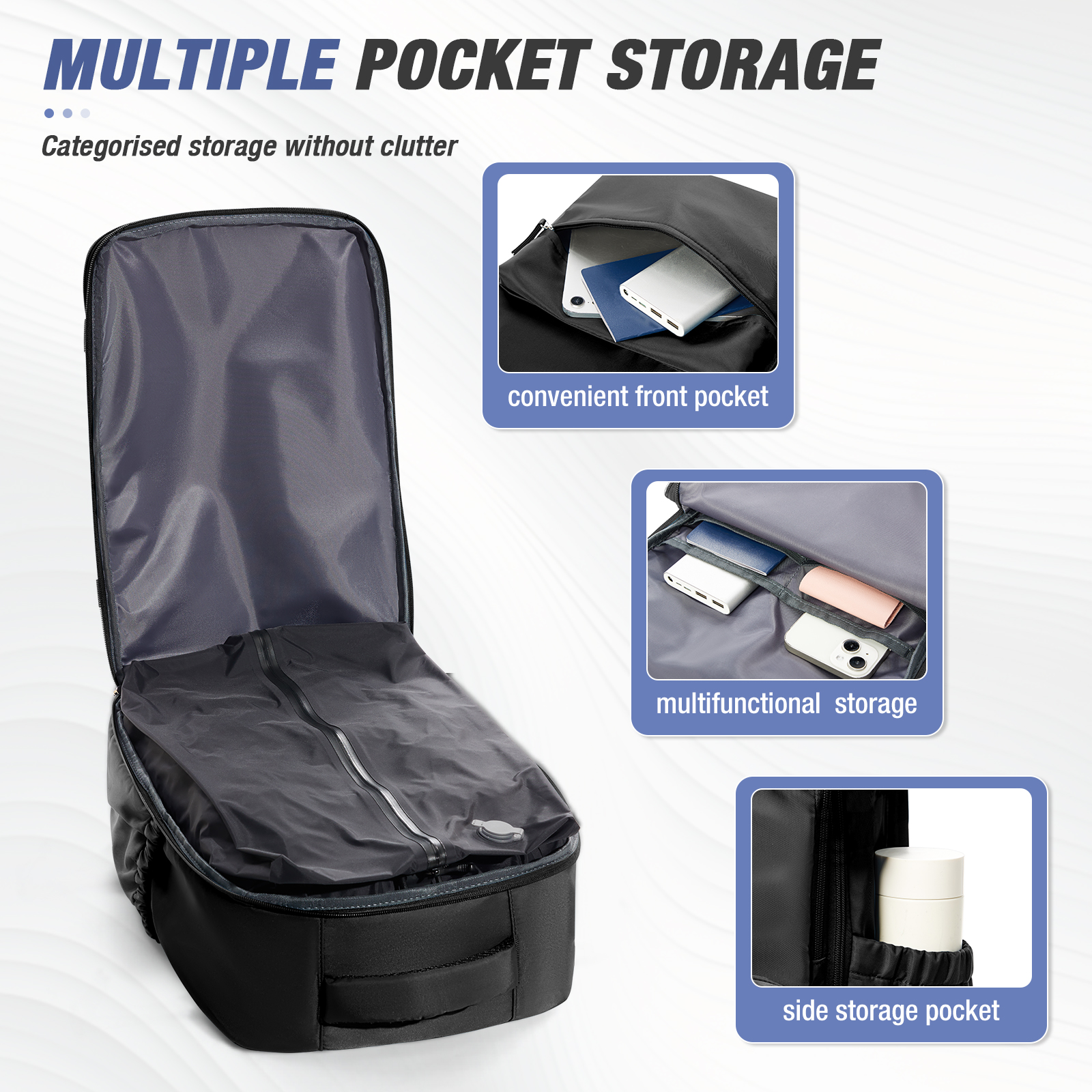Vacuum Backpack, Travel Backpa - Women'S Bags For Work 评论和价格