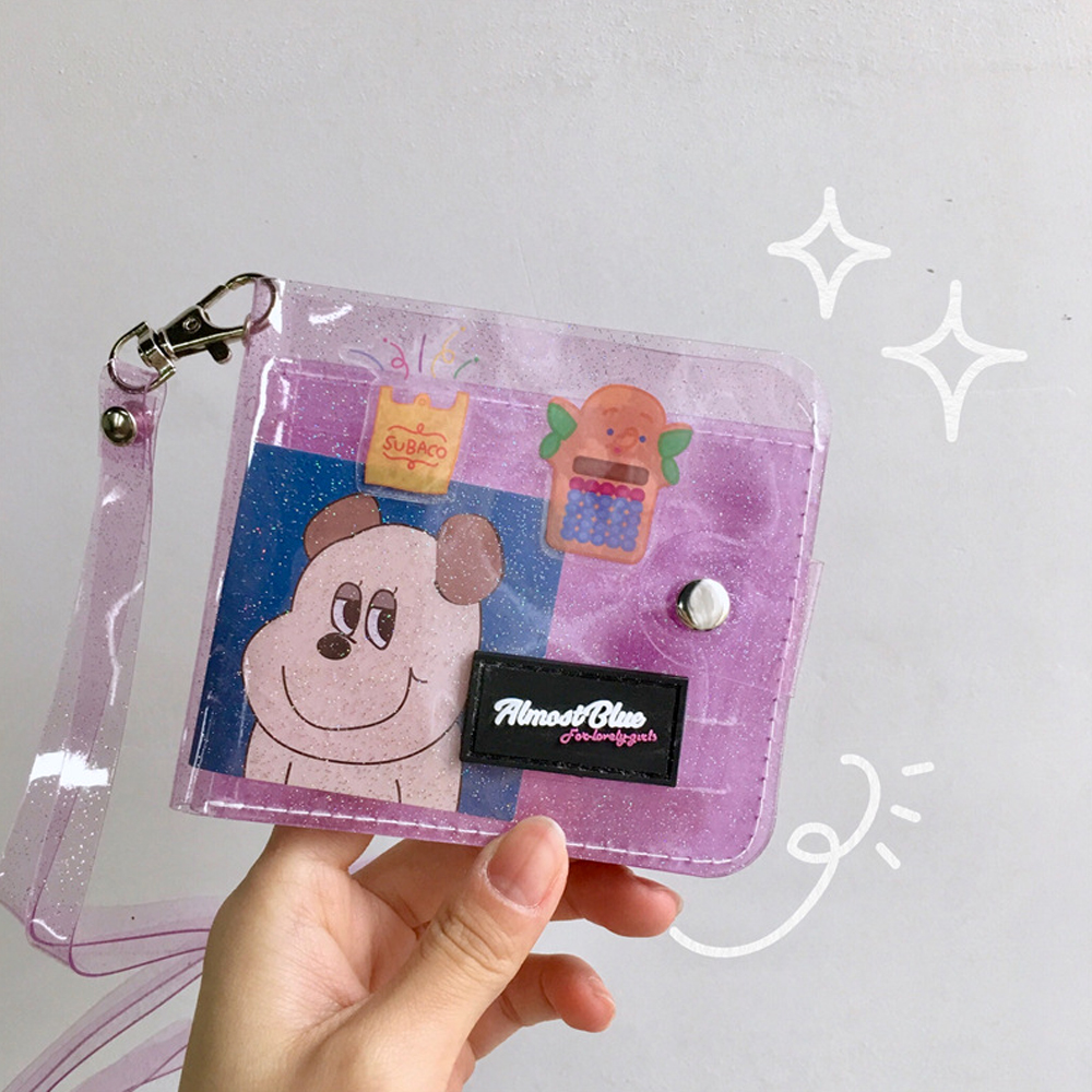 New Transparent Shiny Women Wa - Jelly Bag Clear Pvc 评论和价格