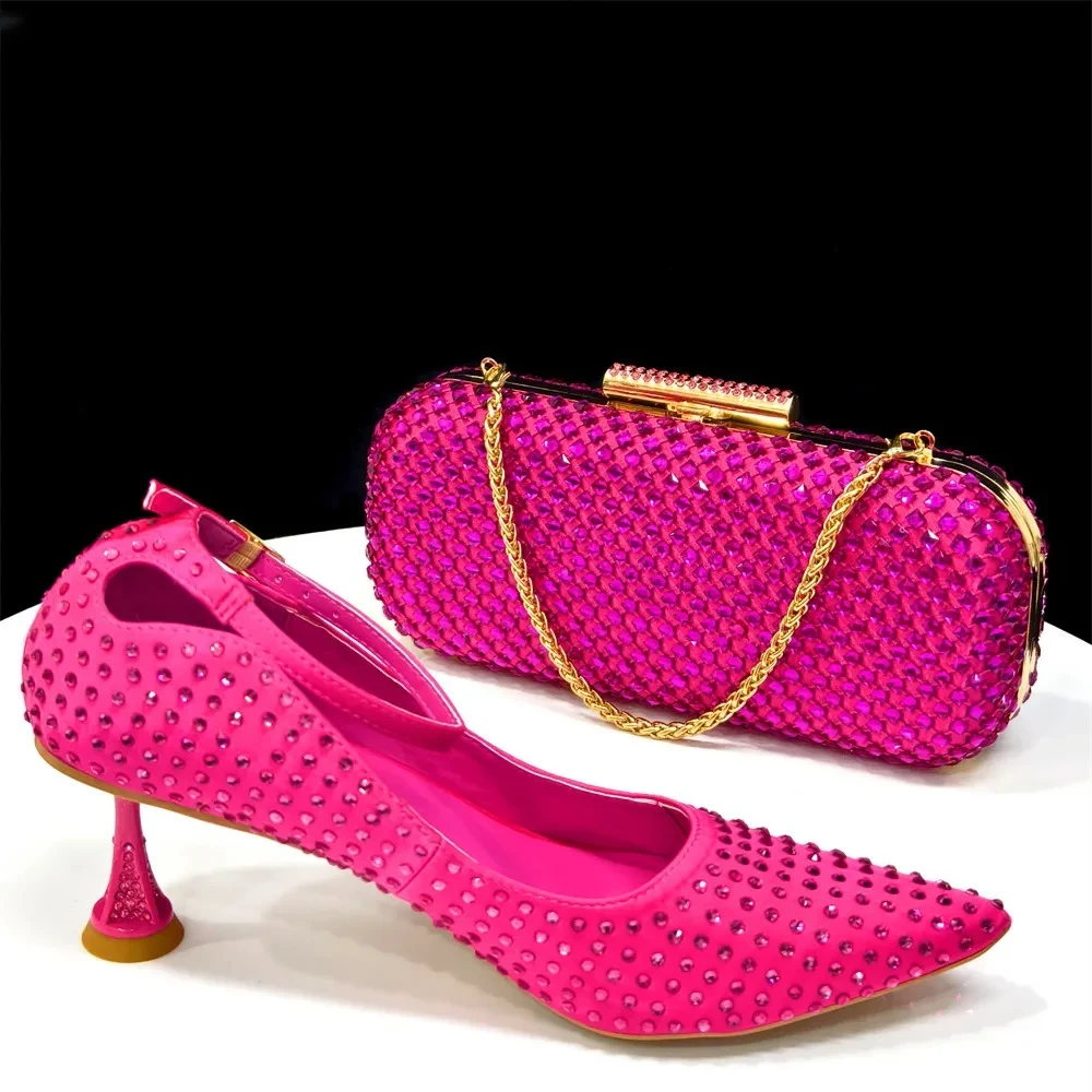 2026 Chic Fuchsia Color Women' - Women Bags And Shoes 评论和价格