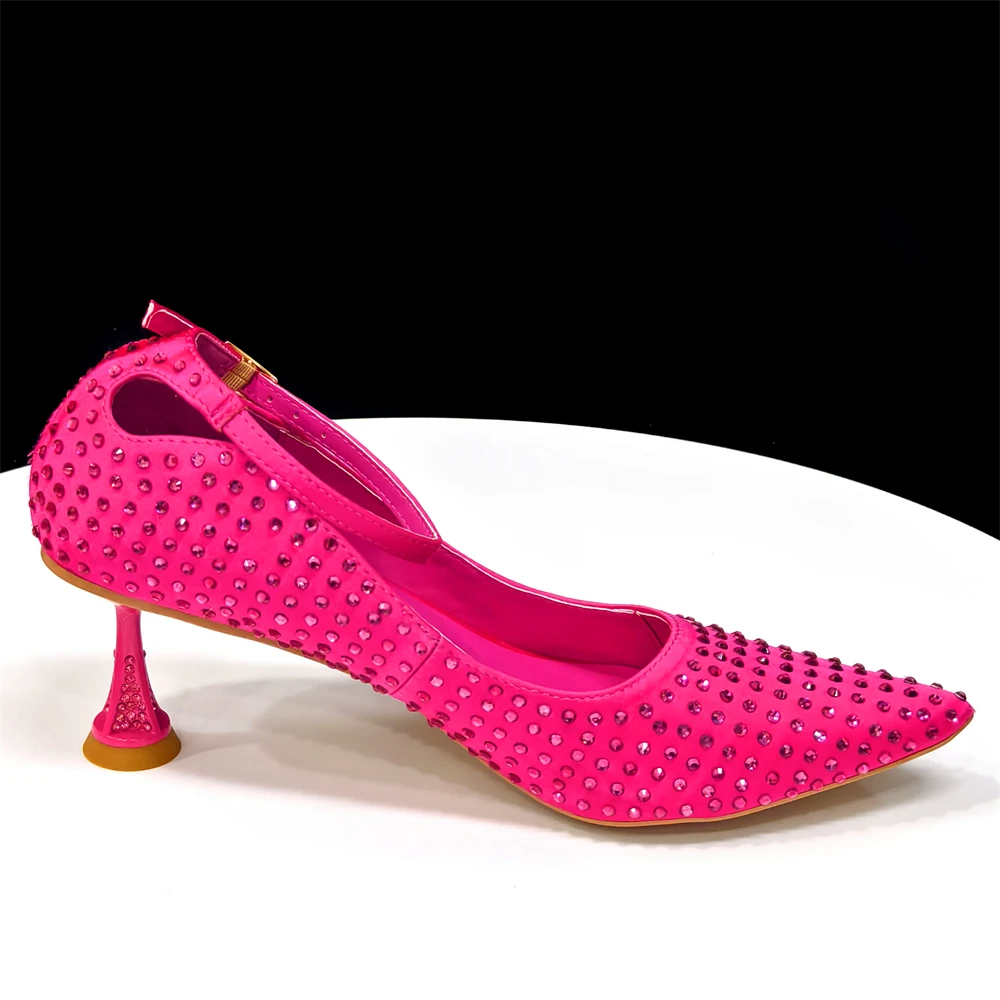 2026 Chic Fuchsia Color Women' - Women Bags And Shoes 评论和价格