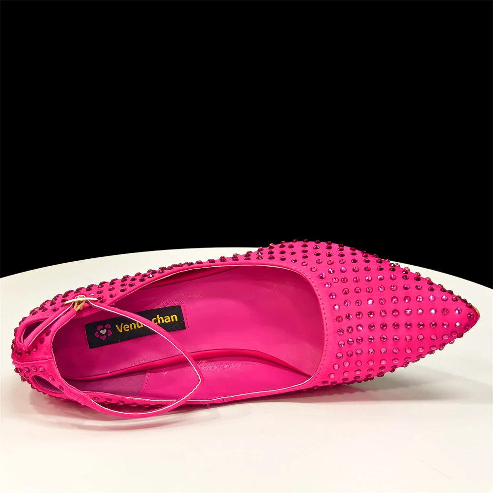 2026 Chic Fuchsia Color Women' - Women Bags And Shoes 评论和价格