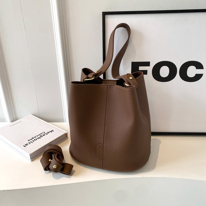 Hasp New Bucket Tote Bags Soli - Women Bags In Sale 评论和价格