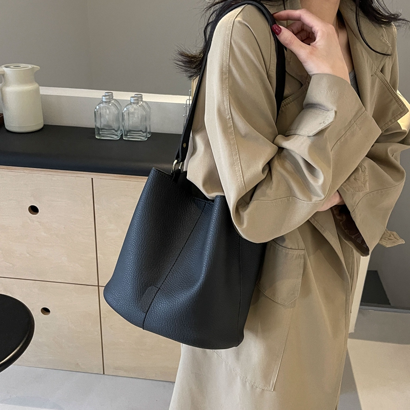 Hasp New Bucket Tote Bags Soli - Women Bags In Sale 评论和价格