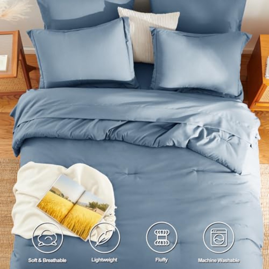 Size Comforter Sets - 7 Pieces - Women Bags Luxury 评论和价格