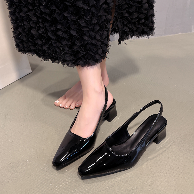 Patent Leather Bag Sandals Sum - Women Bags And Shoes 评论和价格