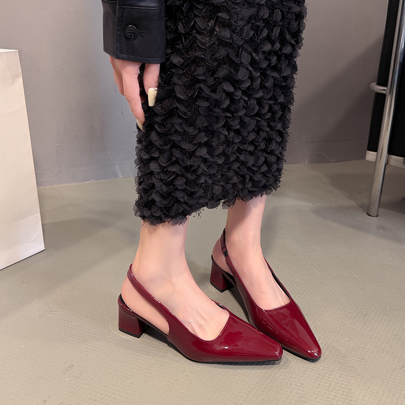 Patent Leather Bag Sandals Sum - Women Bags And Shoes 评论和价格