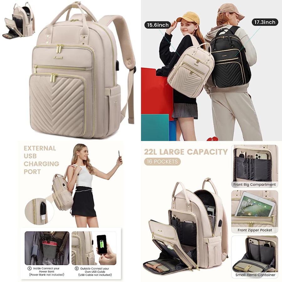 Laptop Backpack Women Teacher  - Women'S Bags For Work 评论和价格