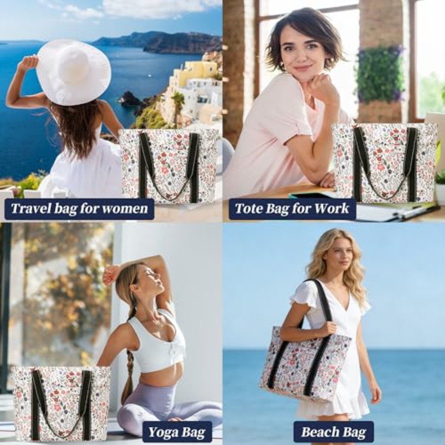 Tote Bag for Women with Laptop - Women'S Bags For Work 评论和价格