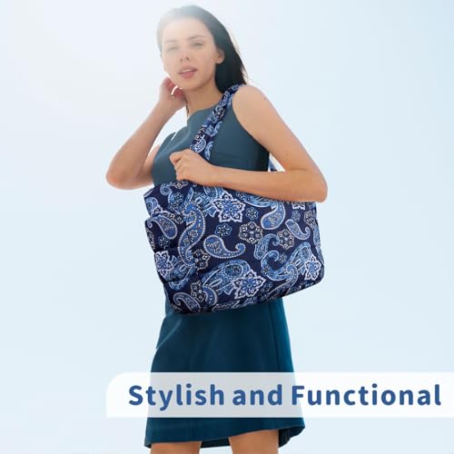 TOPDesign Puffer Tote Bag for  - Women'S Bags For Work 评论和价格